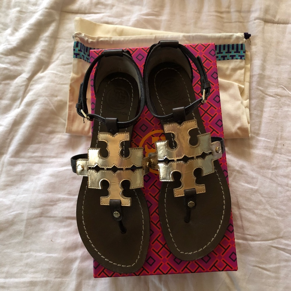 Tory Burch Phoebe Logo Thong Sandal